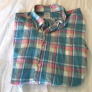 Brooks Brothers Madras Button Down